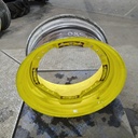 15"W x 30"D, John Deere Yellow 12-Hole Waffle Wheel (Groups of 3 bolts)