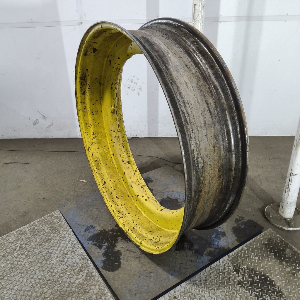 12"W x 46-38"D, John Deere Yellow Single Bevel Step-Up Rim