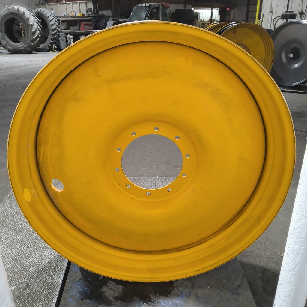 13"W x 50"D, Hagie Orange 10-Hole Bubble Disc , -2.12" Offset