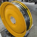 13"W x 50"D, Hagie Orange 10-Hole Bubble Disc , -2.12" Offset