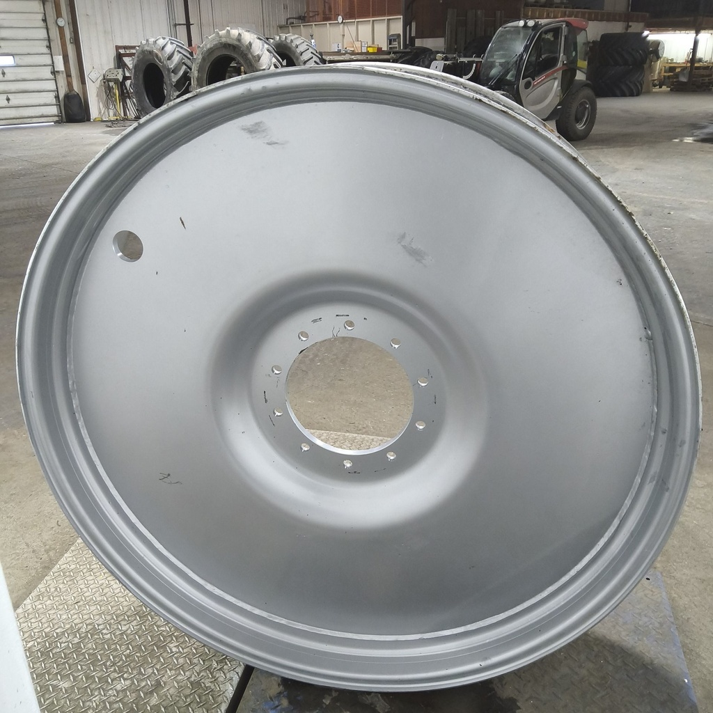 13"W x 50"D, Case IH Silver Mist 10-Hole Spun Disc , -6.5" Offset