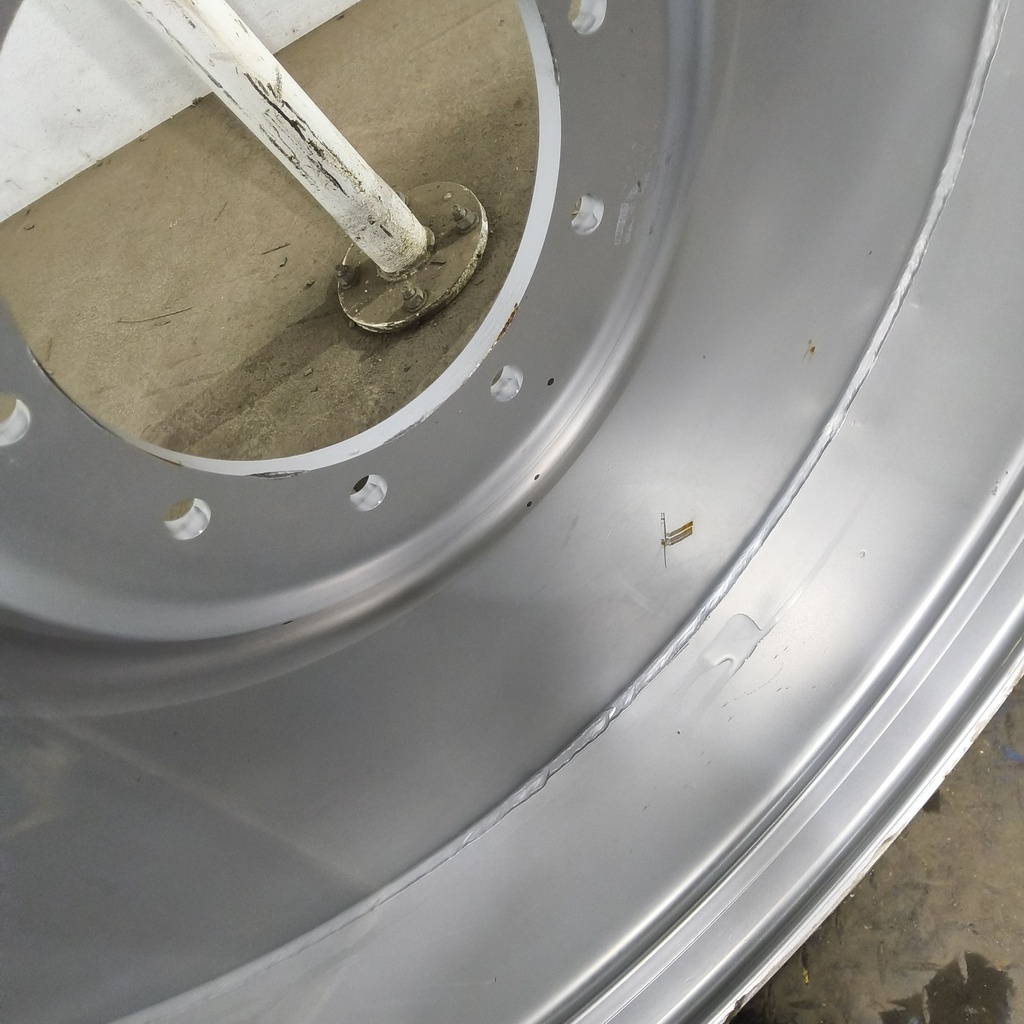 13"W x 50"D, Case IH Silver Mist 10-Hole Spun Disc , -6.5" Offset