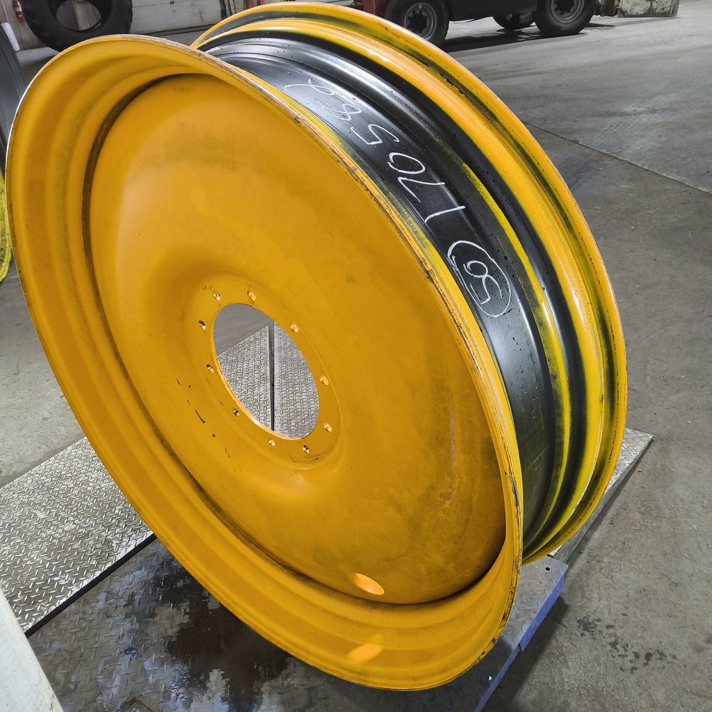 13"W x 50"D, Hagie Orange 10-Hole Bubble Disc , -2.12" Offset