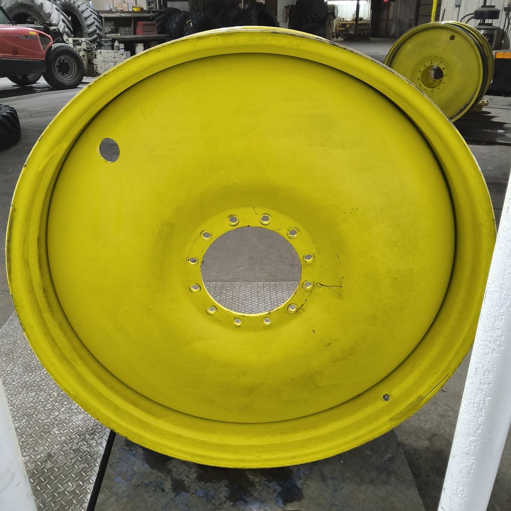 13"W x 50"D, John Deere Yellow 12-Hole Bubble Disc , 1.88" Offset
