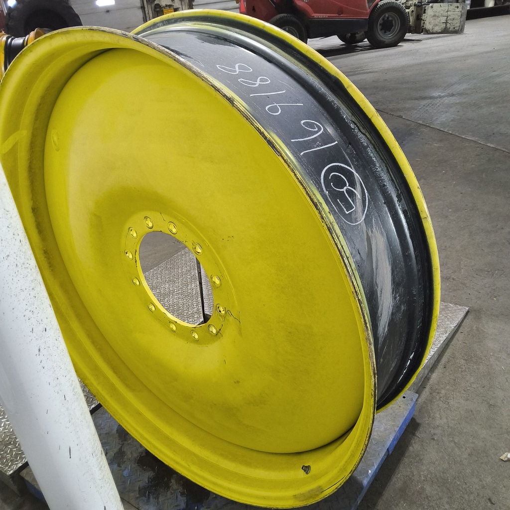 13"W x 50"D, John Deere Yellow 12-Hole Bubble Disc , 1.88" Offset