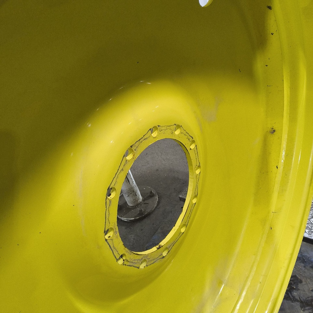13"W x 50"D, John Deere Yellow 12-Hole Bubble Disc , 1.88" Offset