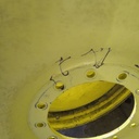 13"W x 50"D, John Deere Yellow 12-Hole Bubble Disc , 1.88" Offset