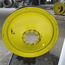12"W x 46"D, John Deere Yellow 10-Hole Formed Plate , -8.62" Offset