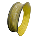 13"W x 46"D, John Deere Yellow 12-Hole Stub Disc , -3.12" Offset