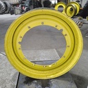 13"W x 46"D, John Deere Yellow 12-Hole Stub Disc , -3.12" Offset