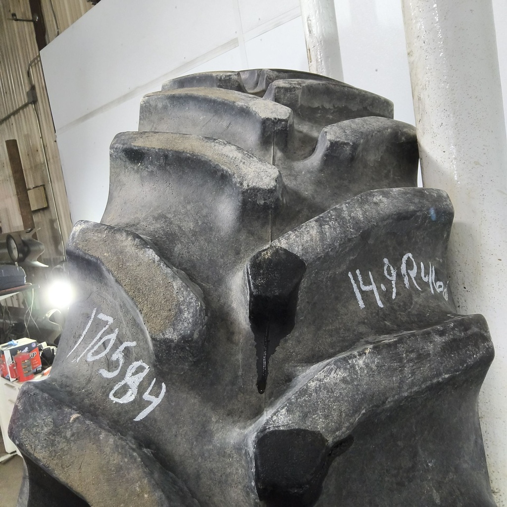 14.9R46 Goodyear Farm Dyna Torque Radial R-1 142A8 80%