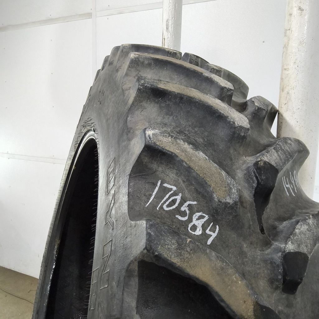 14.9R46 Goodyear Farm Dyna Torque Radial R-1 142A8 80%