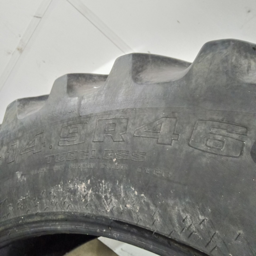14.9R46 Goodyear Farm Dyna Torque Radial R-1 142A8 80%