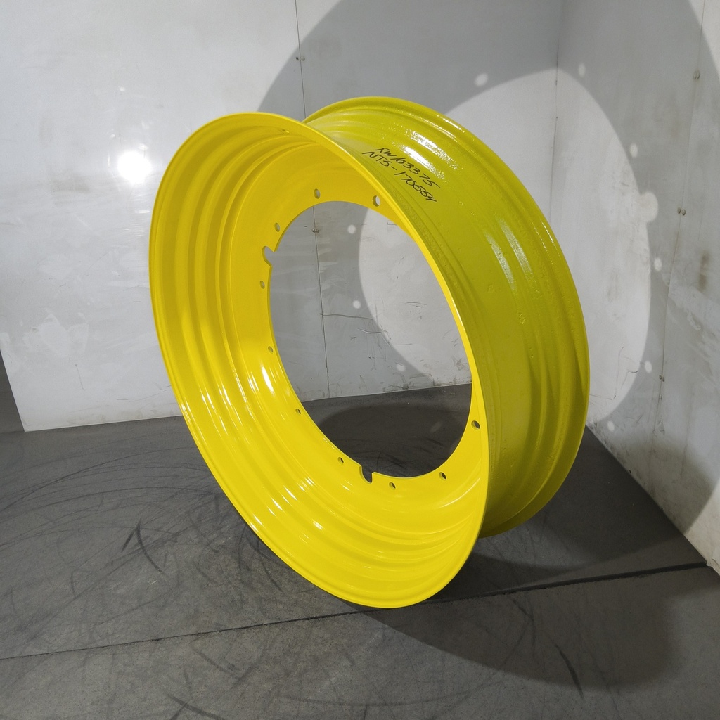 13"W x 46"D, John Deere Yellow 12-Hole Stub Disc , 6.75" Offset