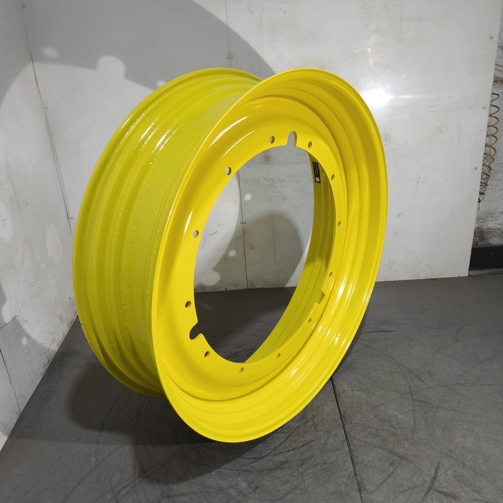 13"W x 46"D, John Deere Yellow 12-Hole Stub Disc , 6.75" Offset