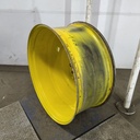 18"W x 42"D, John Deere Yellow 10-Hole Formed Plate , -8.81" Offset