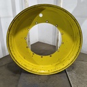 12"W x 54"D, John Deere Yellow 12-Hole Stub Disc , -3.25" Offset