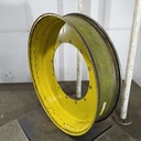 12"W x 54"D, John Deere Yellow 12-Hole Stub Disc , -3.25" Offset
