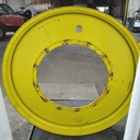 12"W x 54"D, John Deere Yellow 12-Hole Stub Disc , -3.25" Offset