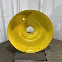 12"W x 54"D, John Deere Yellow 10-Hole Formed Plate , -9.25" Offset