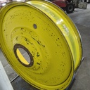 12"W x 54"D, John Deere Yellow 10-Hole Formed Plate , -9.25" Offset