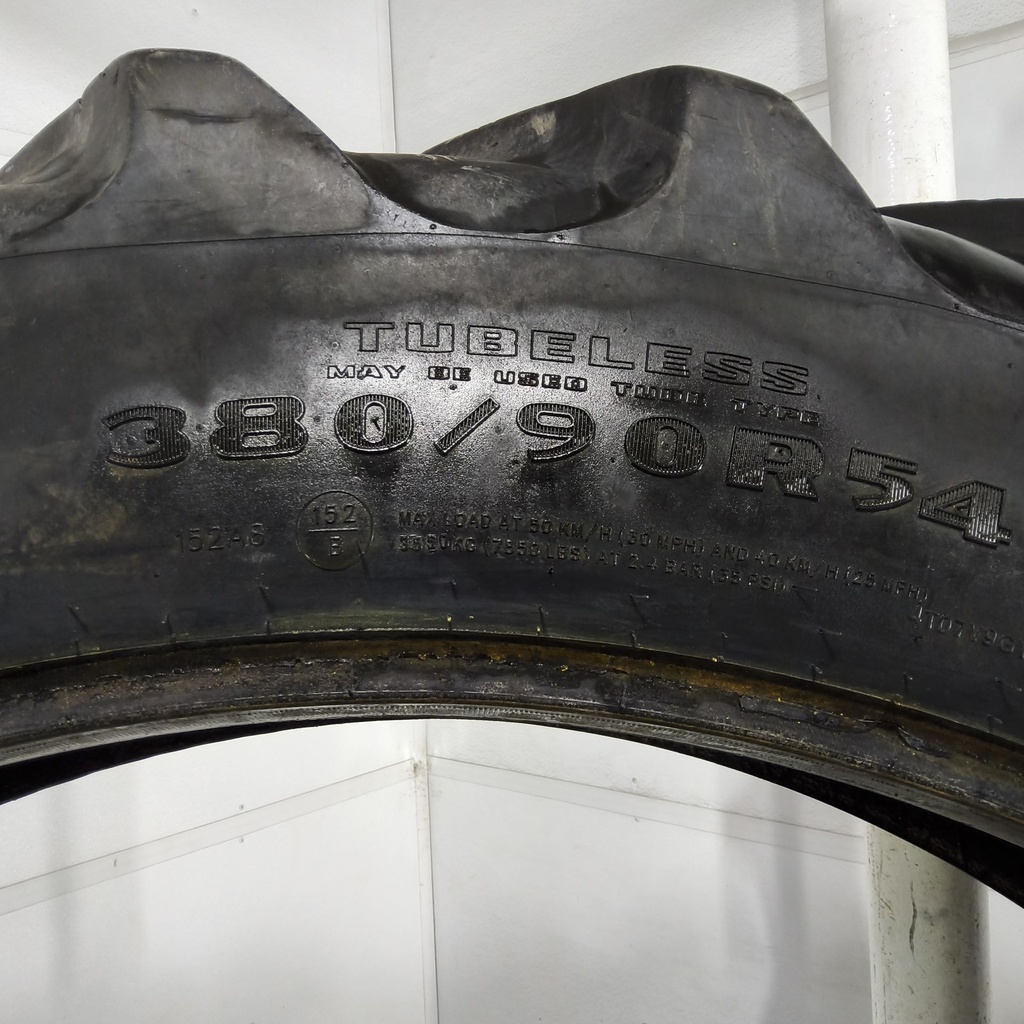 380/90R54 Goodyear Farm DT800 Super Traction R-1W 152B 65%