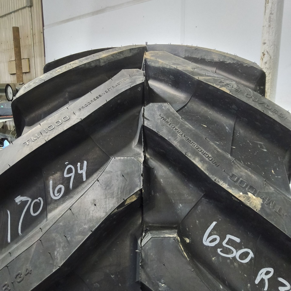 VF650/60R34 Trelleborg TM1000 Progressive Traction R-1W 168D 99%