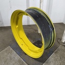 12"W x 38"D, John Deere Yellow 12-Hole Waffle Wheel (Groups of 3 bolts)