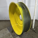 12"W x 54"D, John Deere Yellow 10-Hole Formed Plate , -9.25" Offset