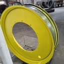 12"W x 54"D, John Deere Yellow 12-Hole Stub Disc , -3.25" Offset