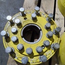 10-Hole Wedg-Lok OE Style, 4.72" (120.02mm) axle, John Deere Yellow