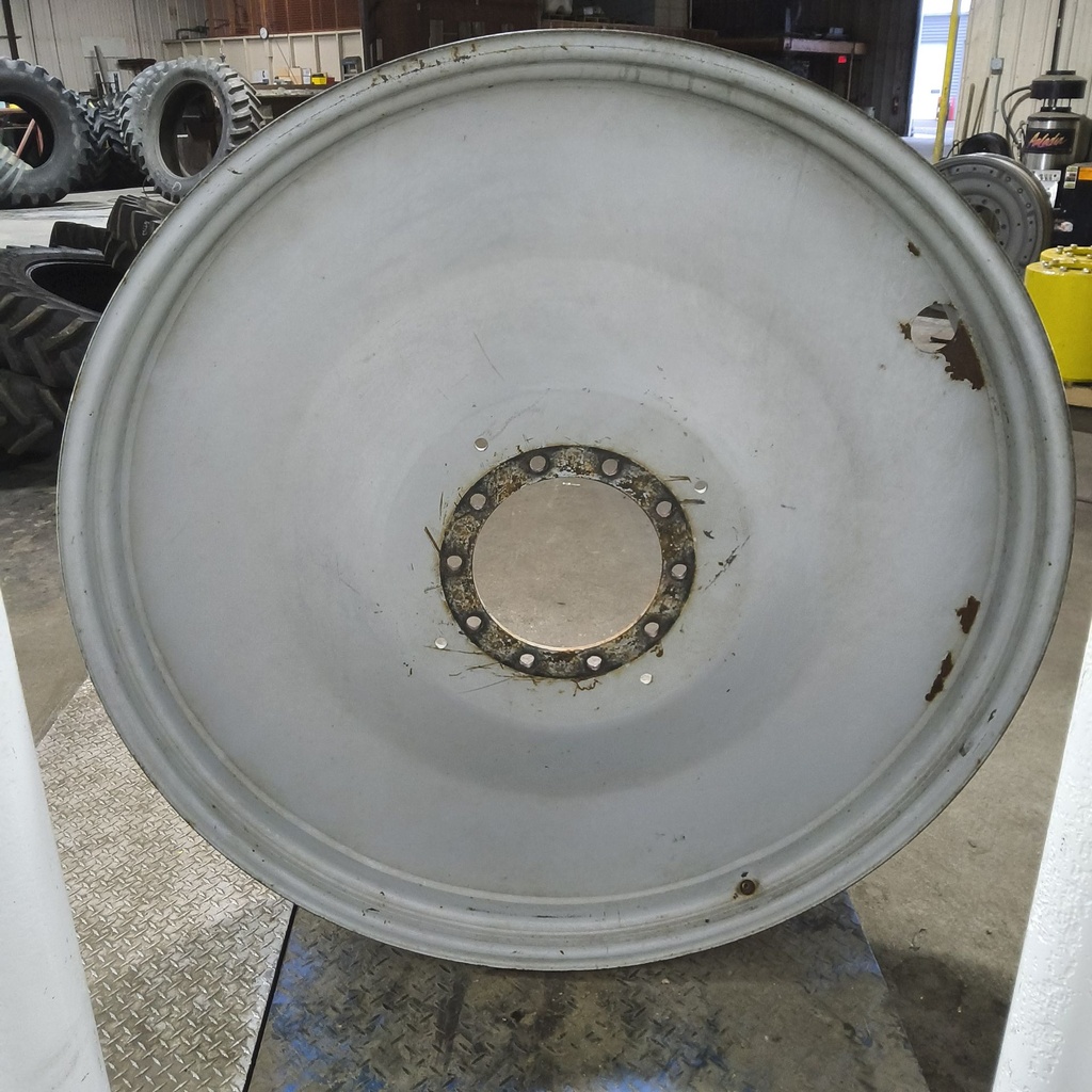 10"W x 54"D, Agco Corp Gray 10-Hole Formed Plate , 3" Offset