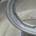 10"W x 38"D, Agco Corp Gray 12-Hole Waffle Wheel (Groups of 2 Bolts)