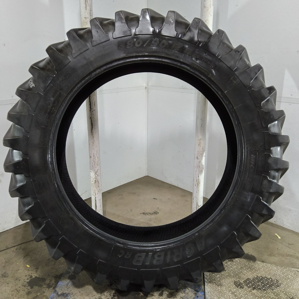 380/90R46 Michelin AgriBib Row Crop R-1W 157B 60%