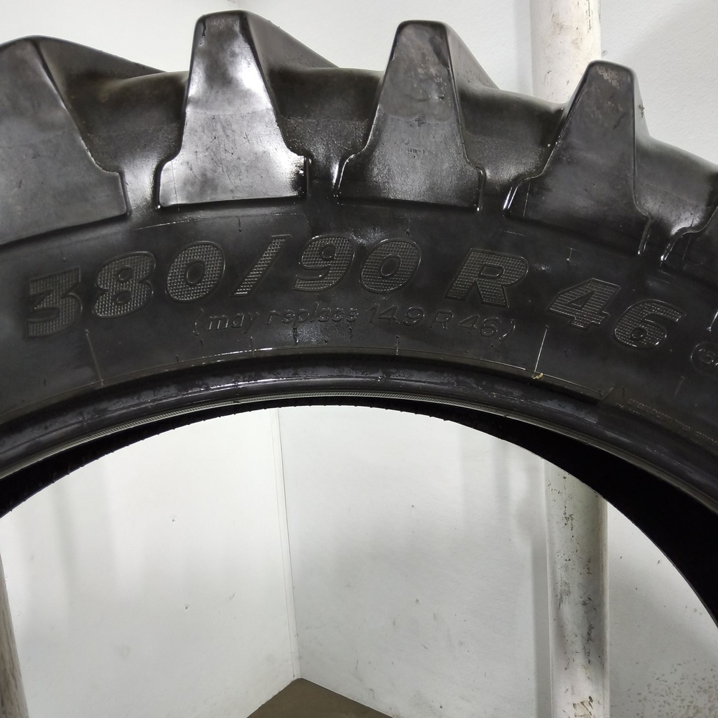 380/90R46 Michelin AgriBib Row Crop R-1W 157B 60%