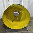 18"W x 42"D, John Deere Yellow 20-Hole Dolly Dual , -15.12" Offset