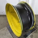 18"W x 42"D, John Deere Yellow 20-Hole Dolly Dual , -15.12" Offset