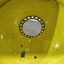 18"W x 42"D, John Deere Yellow 20-Hole Dolly Dual , -15.12" Offset