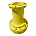 12 to 10-Hole 28"L FWD Spacer(2-PC OE Style), John Deere Yellow