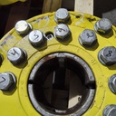 10-Hole Wedg-Lok OE Style, 4.72" (120.02mm) axle, John Deere Yellow