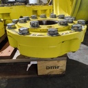 10-Hole Wedg-Lok OE Style, 4.72" (120.02mm) axle, John Deere Yellow