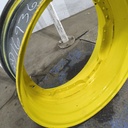 15"W x 34"D, John Deere Yellow 12-Hole Waffle Wheel (Groups of 3 bolts)