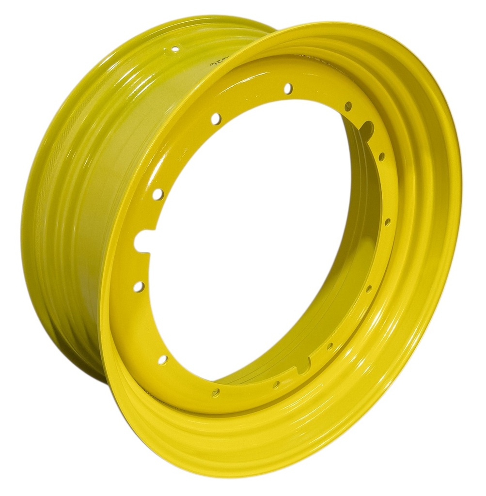 16"W x 42"D, John Deere Yellow 12-Hole Stub Disc , -3.12" Offset