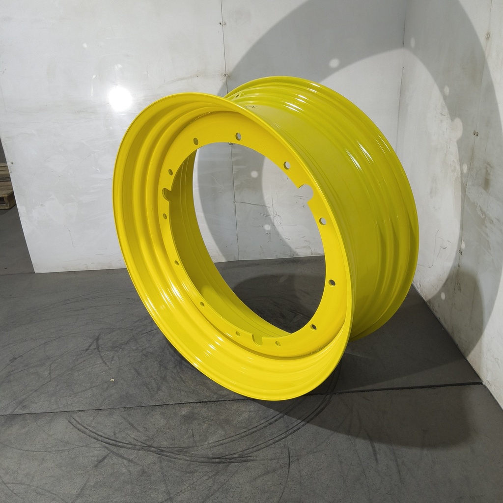 16"W x 42"D, John Deere Yellow 12-Hole Stub Disc , -3.12" Offset