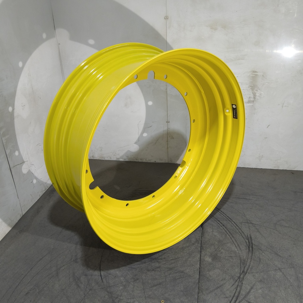 16"W x 42"D, John Deere Yellow 12-Hole Stub Disc , -3.12" Offset