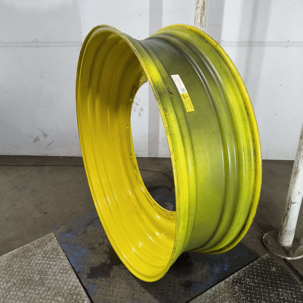 15"W x 50"D, John Deere Yellow 12-Hole Stub Disc , -3.25" Offset