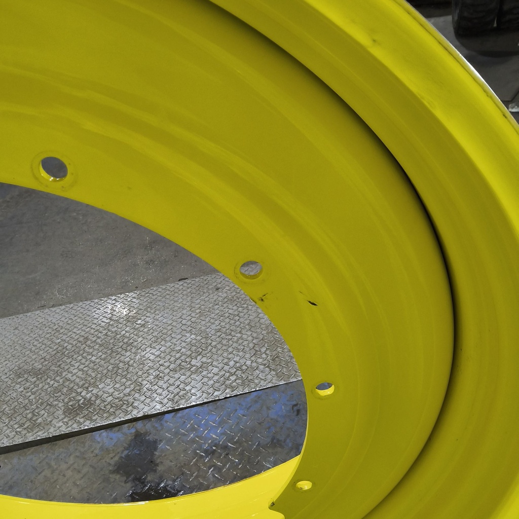15"W x 50"D, John Deere Yellow 12-Hole Stub Disc , -3.25" Offset
