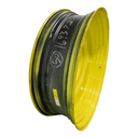 15"W x 50"D, John Deere Yellow 10-Hole Formed Plate , -6.88" Offset