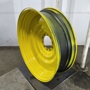 15"W x 50"D, John Deere Yellow 10-Hole Formed Plate , -6.88" Offset