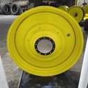 15"W x 50"D, John Deere Yellow 10-Hole Formed Plate , -6.88" Offset